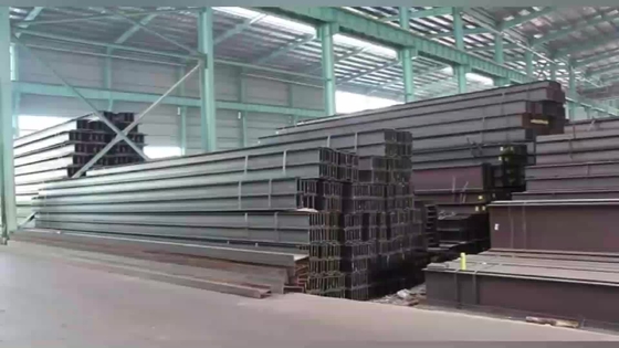 S355JR UBP Structural Steel Profiles 100mm Hot Rolled Welded H Beam